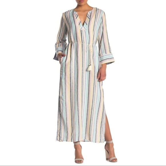 Splendid X Gray Malin Playa Dress Caftan - Picture 1 of 8